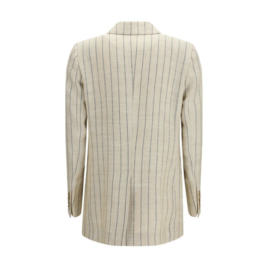 Blazé Milano Beige Linen Blazer