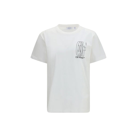 Off-White White Cotton T-Shirt