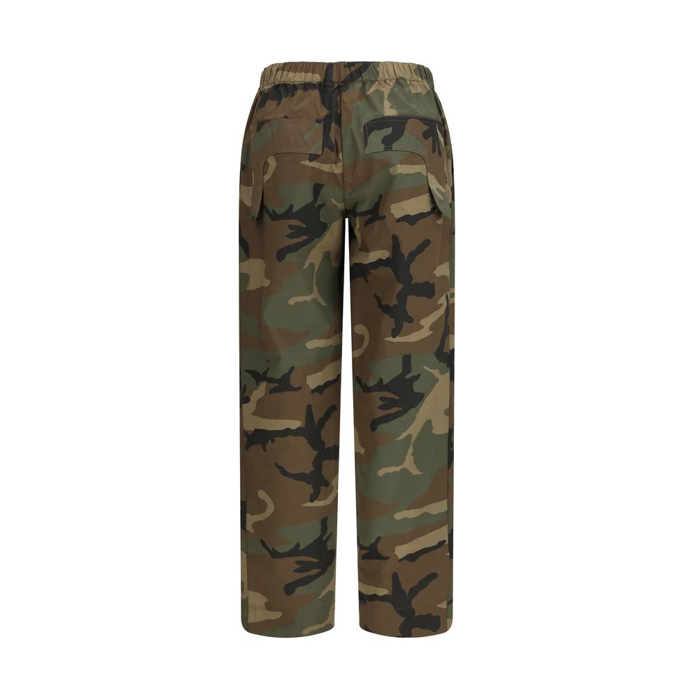 Ella Bicolor Cotton Casual Pants