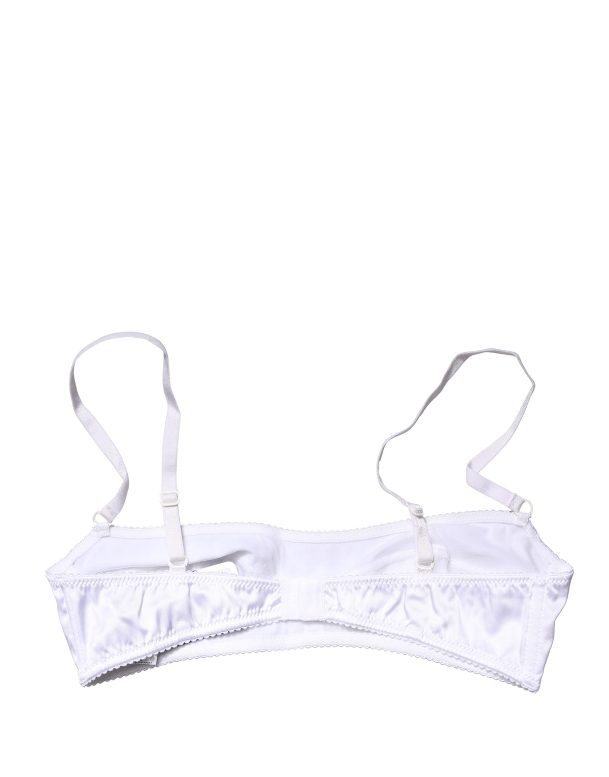 Dolce & Gabbana Weißer Semi-Pad Bügel-Balconette-BH Unterwäsche
