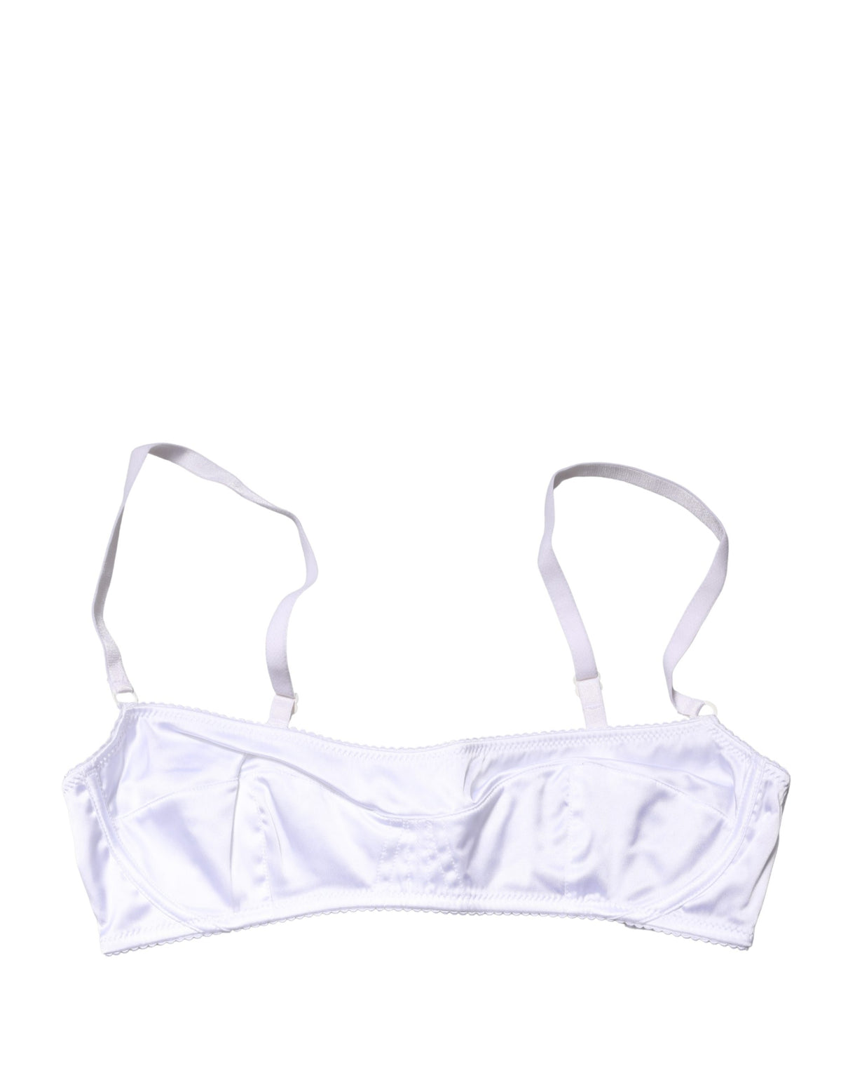 Dolce & Gabbana Weißer Semi-Pad Bügel-Balconette-BH Unterwäsche