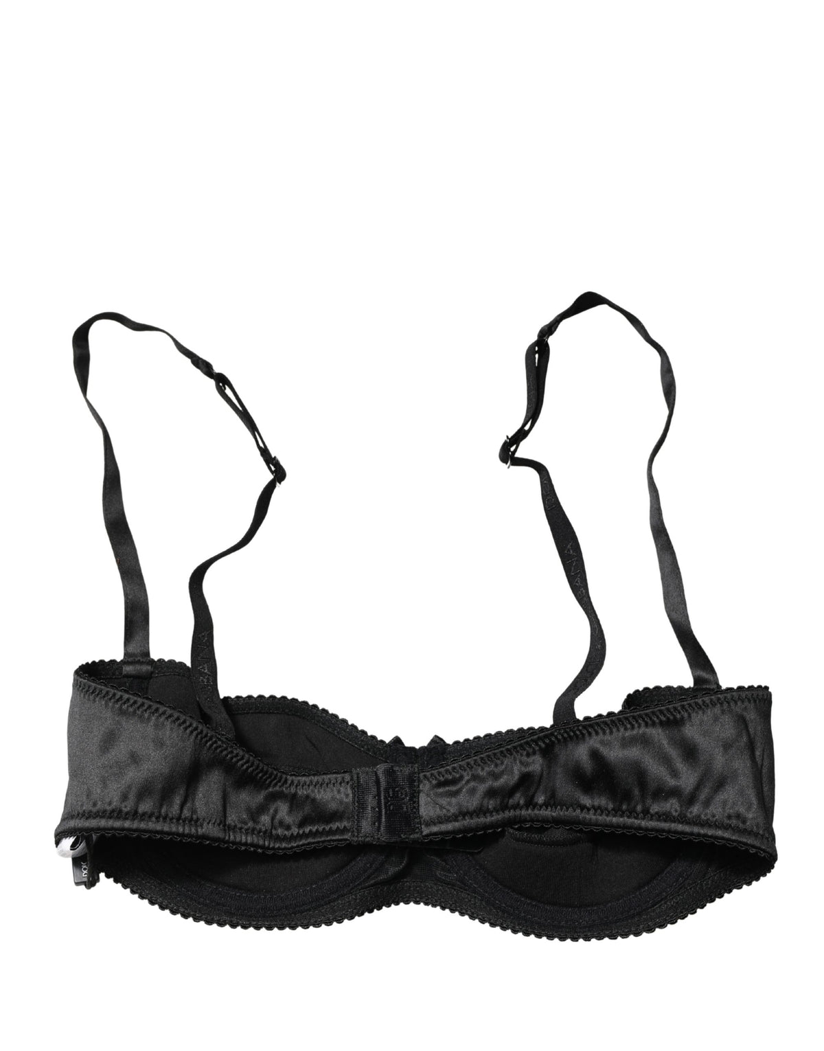 Dolce & Gabbana Schwarzer Semi-Padded Bügel-Balconette-BH Unterwäsche