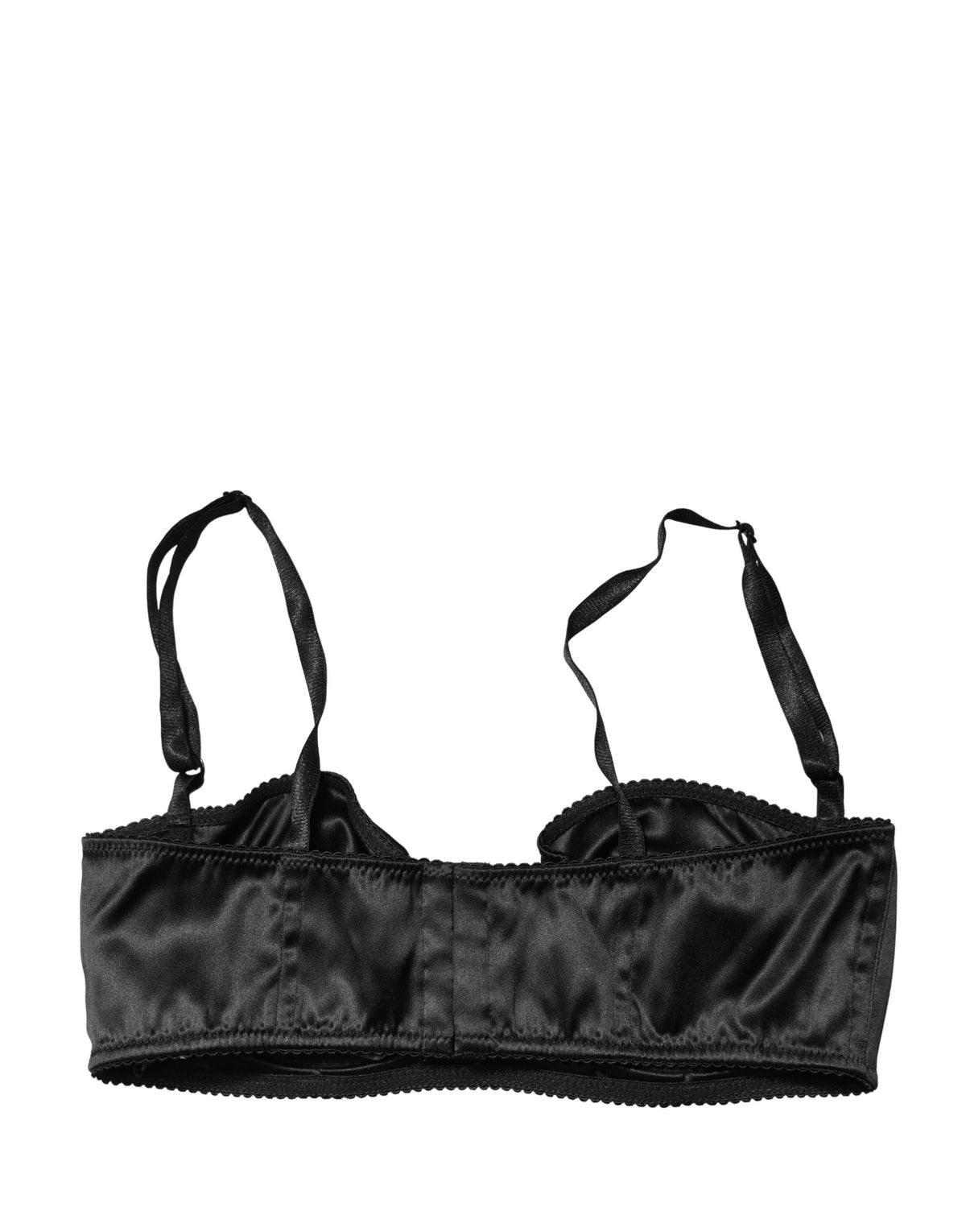 Dolce & Gabbana Schwarzer Semi-Padded Bügel-Balconette-BH Unterwäsche