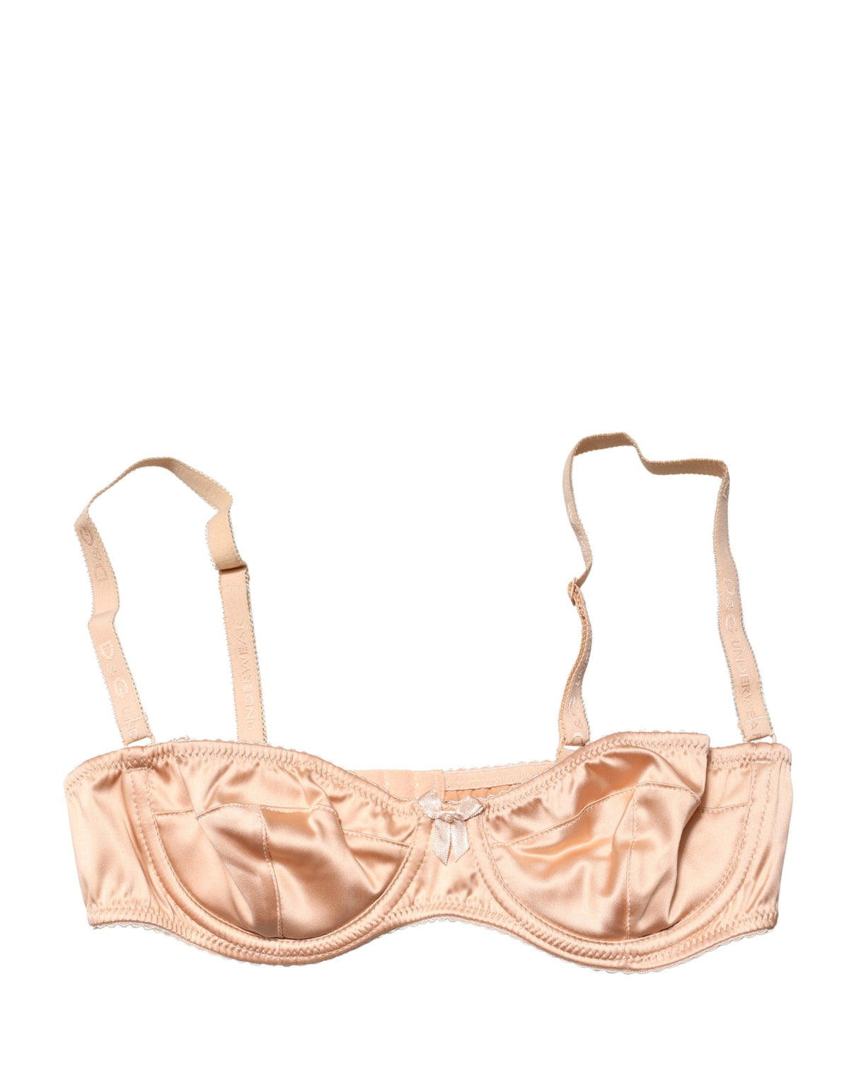 Dolce & Gabbana Beige Semi-Pad Balconette-BH mit Bügel Unterwäsche