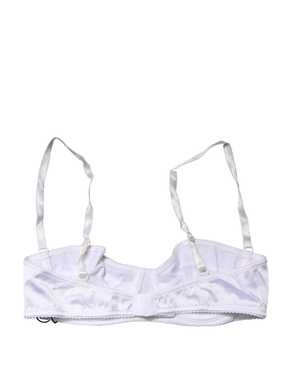 Dolce & Gabbana Weißer Semi-Pad Bügel-Balconette-BH Unterwäsche