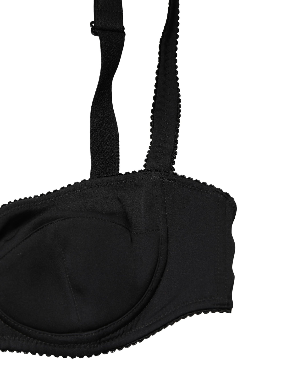 Dolce & Gabbana Schwarzer Semi-Padded Bügel-Balconette-BH Unterwäsche