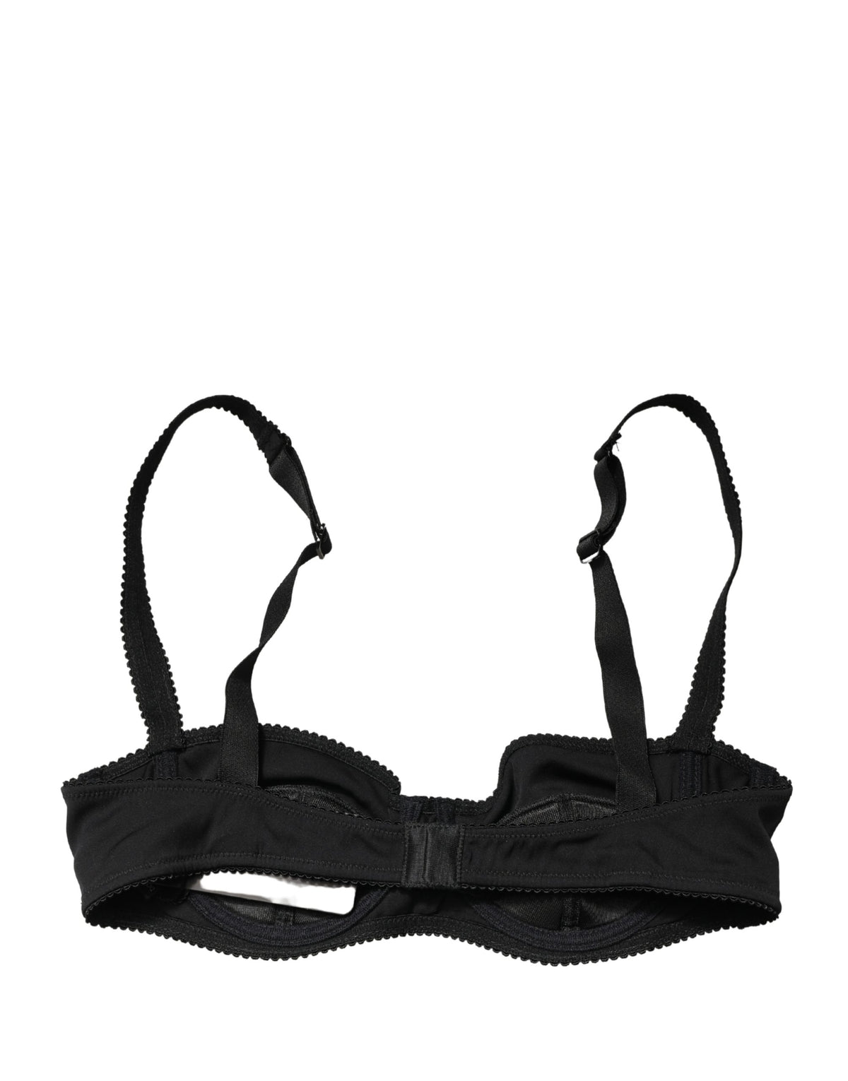 Dolce & Gabbana Schwarzer Semi-Padded Bügel-Balconette-BH Unterwäsche