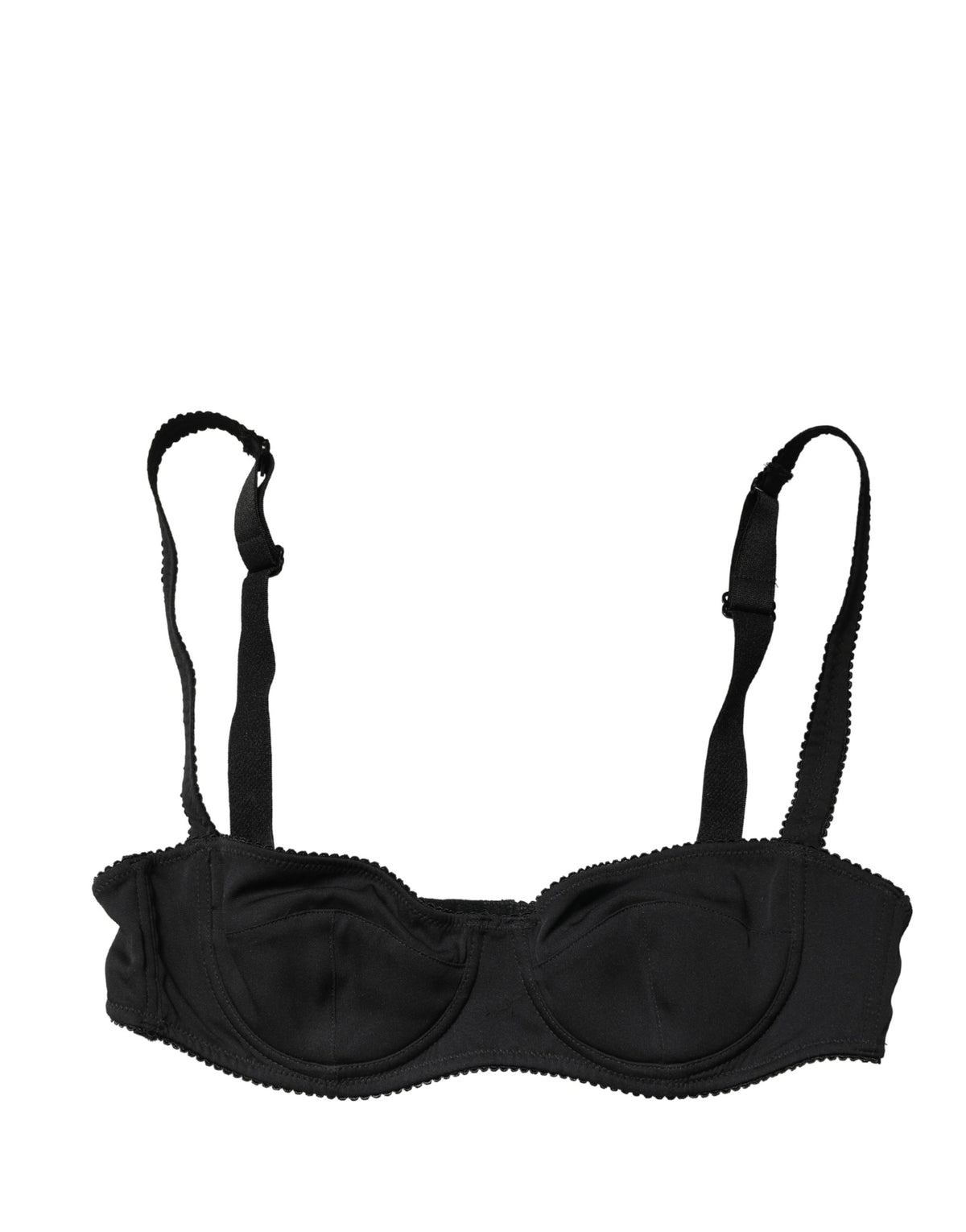 Dolce & Gabbana Schwarzer Semi-Padded Bügel-Balconette-BH Unterwäsche