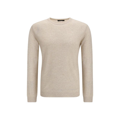 Aragona Cashmere Beige Cashmere Sweater