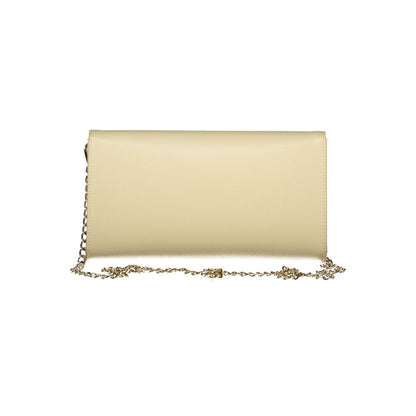Mario Valentino Beige Polyurethane Women's Handbag