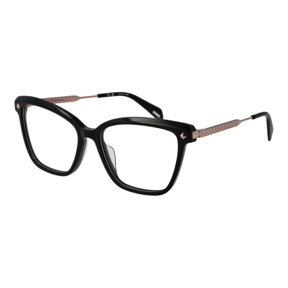 Police Black Metal Glasses (Frames)