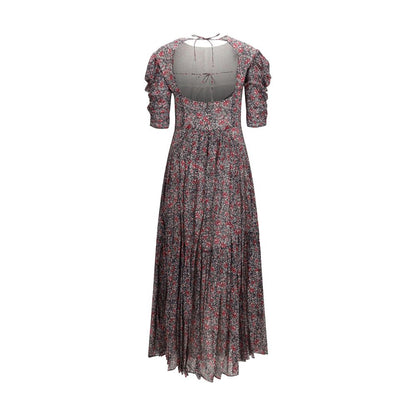 Isabel Marant Étoile Purple Cotton Casual Dress