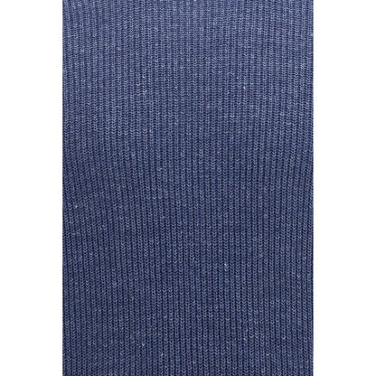 Brunello Cucinelli Blue Linen T-Shirt