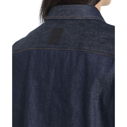 Loewe Blue Cotton Casual Dress