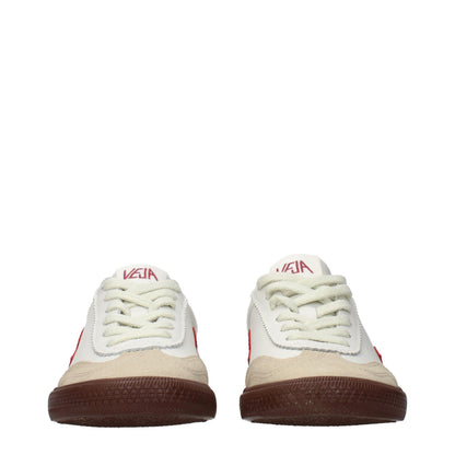 Veja White Leather Sneakers