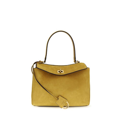 Balenciaga Beige Calf Leather Bos Taurus Handbag