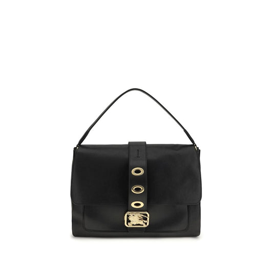 Burberry Black Lamb Ovis Aries Aries Shoulder Bag
