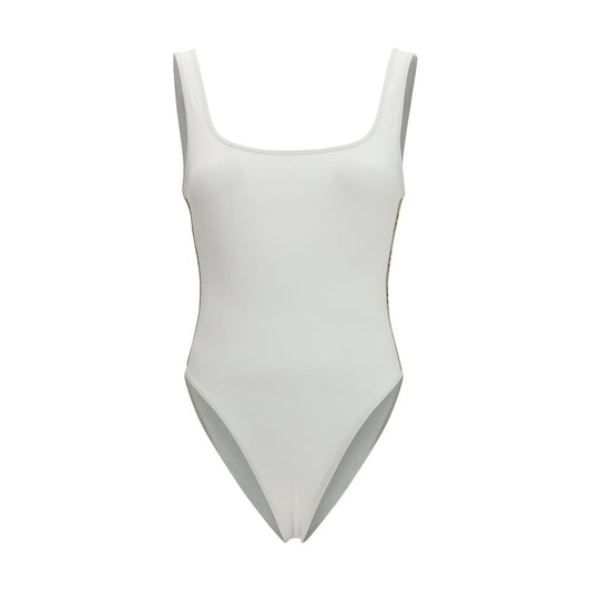 Burberry White Polyamide One-Piece Swimsuit