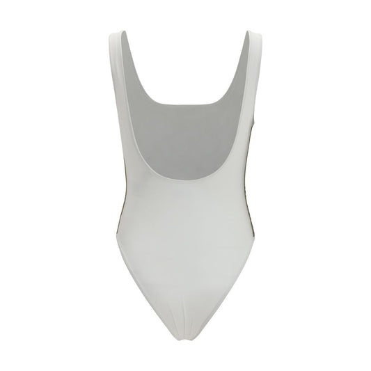 Burberry White Polyamide One-Piece Swimsuit