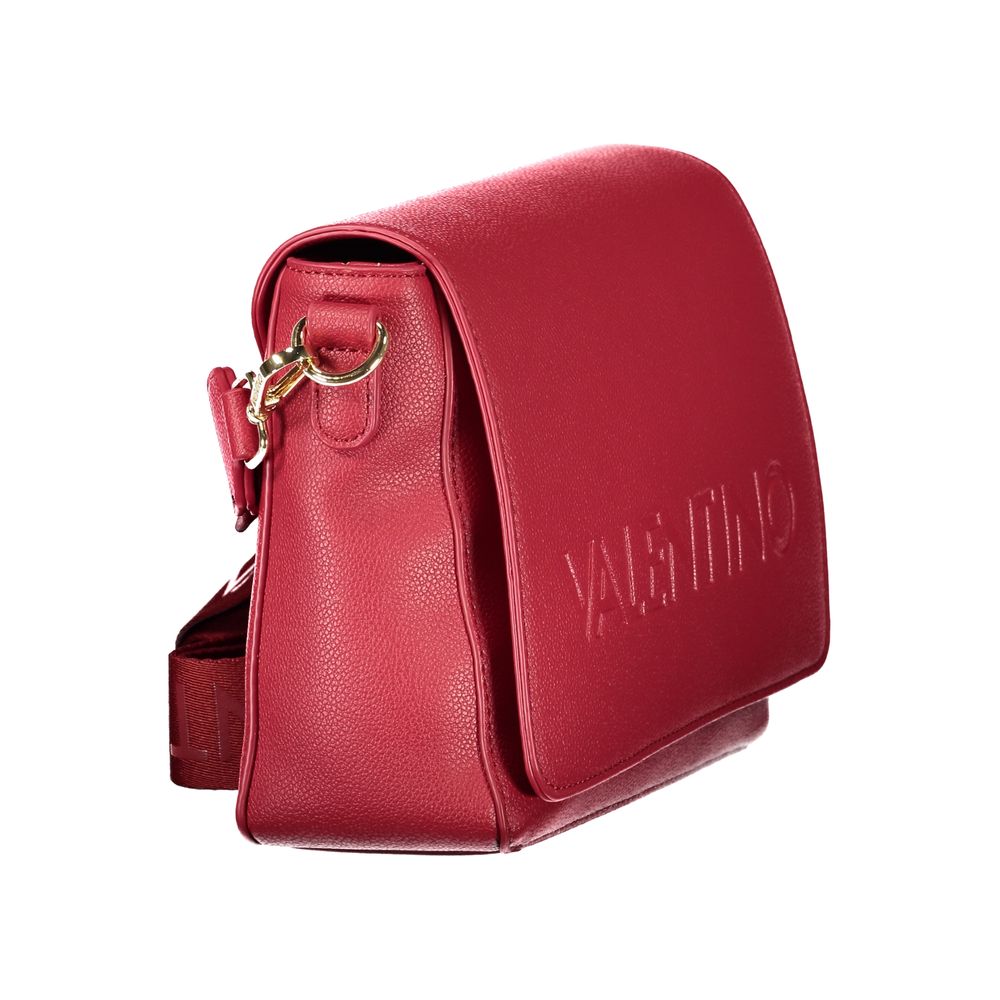 Mario Valentino Rosso Polyurethane Women's Bag