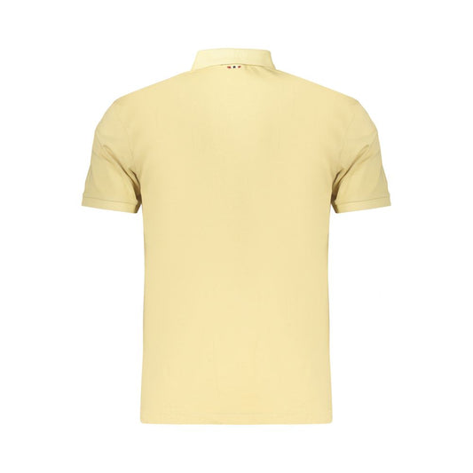 Napapijri Beige Cotton Men's Polo