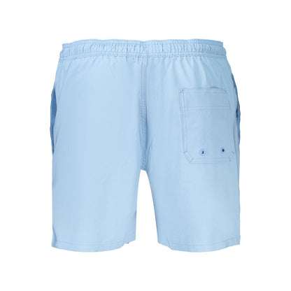 Calvin Klein Azzurro Polyester Men's Swim Shorts