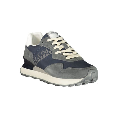 Napapijri Blue Poliuretano Men's Sneaker