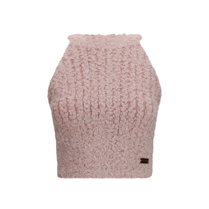 Balmain Multicolor Viscose Sleeveles T-Shirt