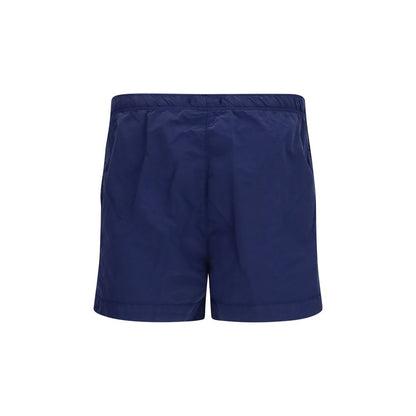 C.P. Company Blue Nylon Shorts