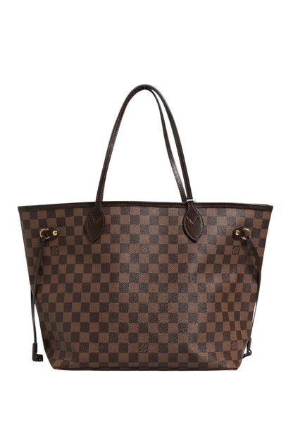 Louis Vuitton Neverfull MM Damier Ebene Tote