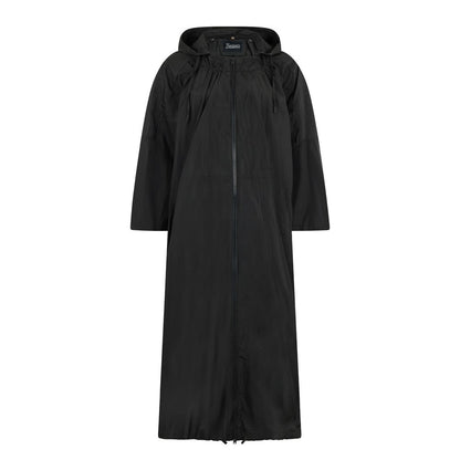 Herno Black Polyester Coat