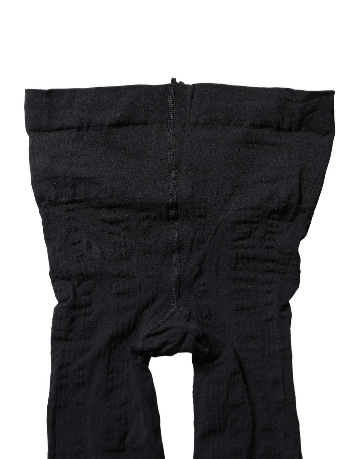 Dolce & Gabbana Schwarze Nylonstrumpfhose mit Schottenkaro Socken