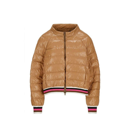 Herno Brown Polyamide Coat