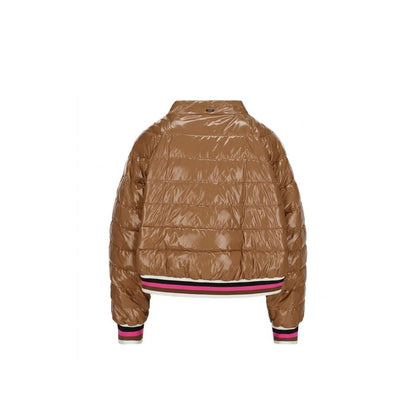 Herno Brown Polyamide Coat
