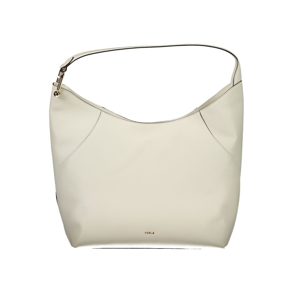 Furla Weiße Leder-Damenhandtasche