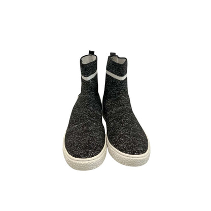 Borbonese Black Rubber Women Sneaker