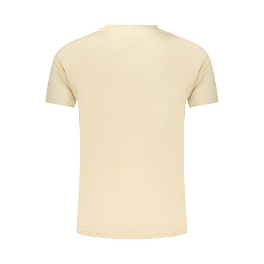 Rifle Beige Cotton Men's T-Shirt