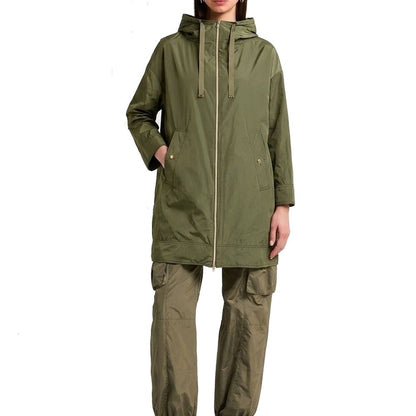 Herno Bicolor Elastane Coat