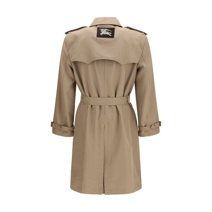 Burberry Brown Silk Trench Coat