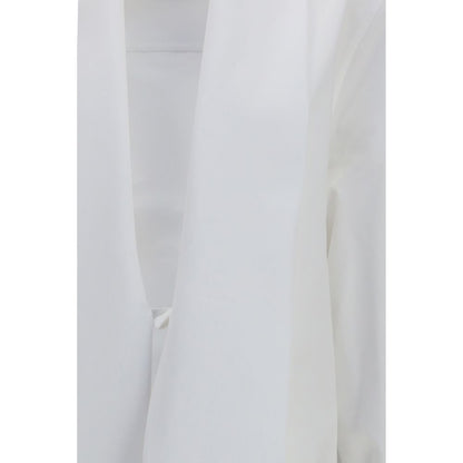 Saint Laurent White Cotton Dress Shirt