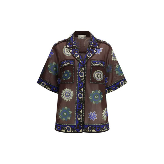Alemais Brown Ramie Shirt