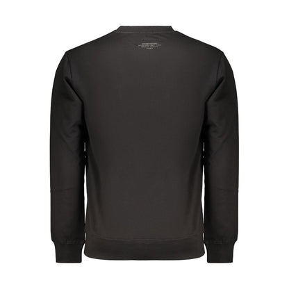 Coveri Moving Black Cotton Men's Sweatshirt