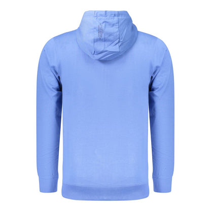 Coveri Moving Blue Cotton Men's Sweatshirt