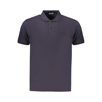 Coveri Moving Blue Cotton Men's Polo