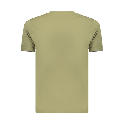 Coveri Moving Green Cotton Men's T-Shirt