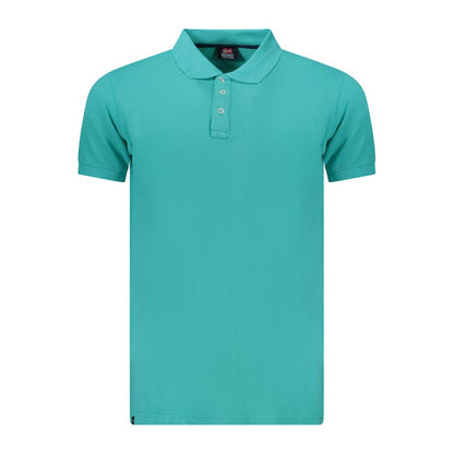 Norway 1963 Azzurro Cotton Men Polo