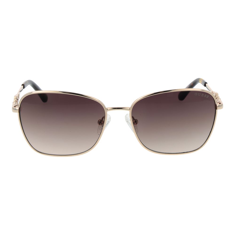 Guess Gold Metal Sunglasses