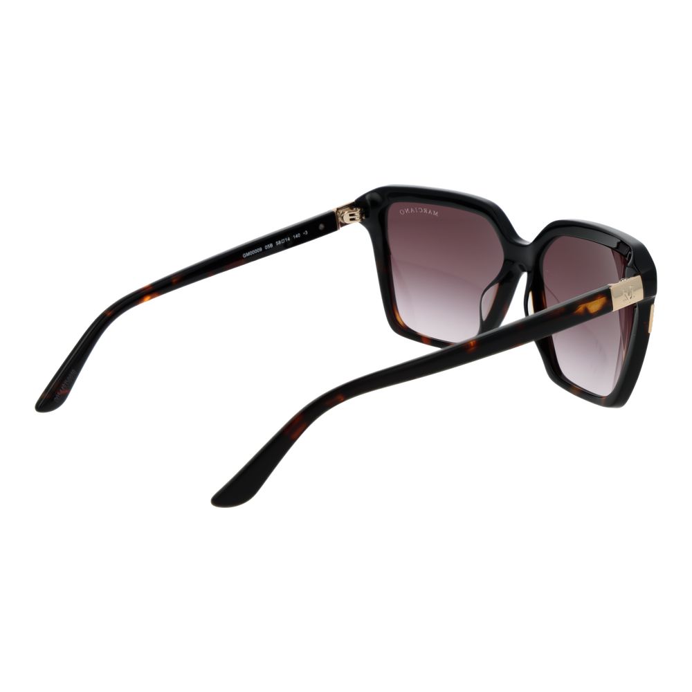 Marciano by Guess Black Acetate Sunglasses