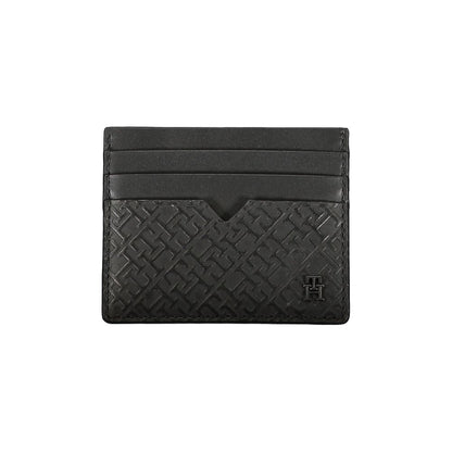 Tommy Hilfiger Black Leather Men's Wallet
