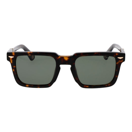 Police Brown Cellulose Acetate Sunglasses